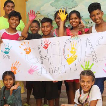 Kinderen in Nicaragua danken ex-brugklassers