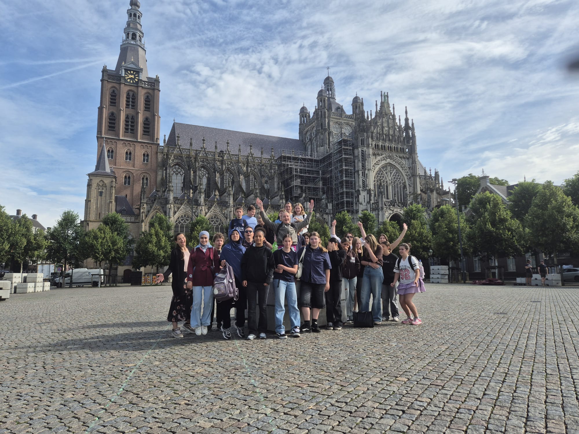 Brugklassers PrO op ontdekkingstocht in Den Bosch
